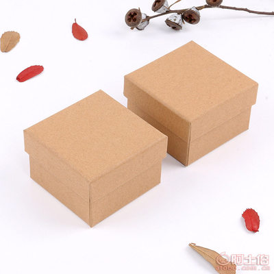 中秋禮品包裝新選擇 復(fù)古牛皮紙首飾盒定制，傳遞獨(dú)特心意